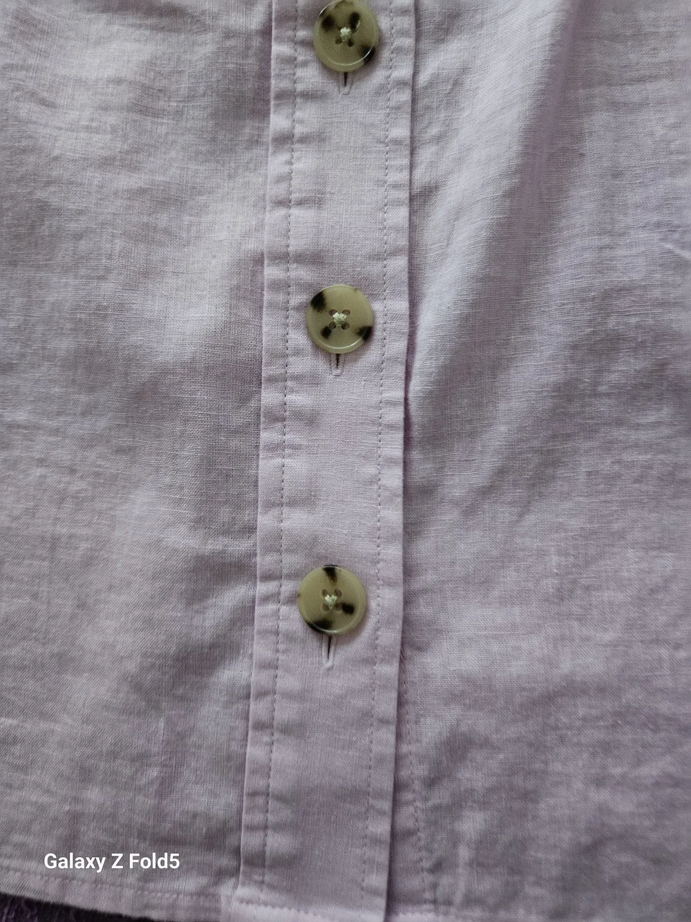 J. Crew Pink Sleeveless Button-Front Linen-Blend Tank